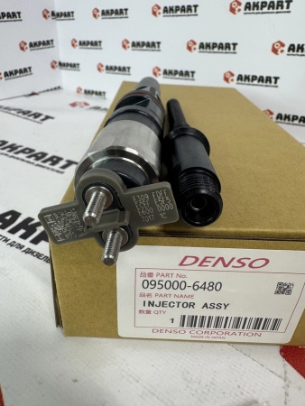 Топливная форсунка Denso 095000-6480 / DZ100221 / DZ105907 / RE529149 (К)*