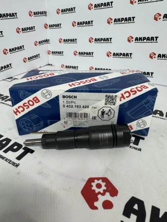 Топливная форсунка Bosch 0432193420 (Оригинал)